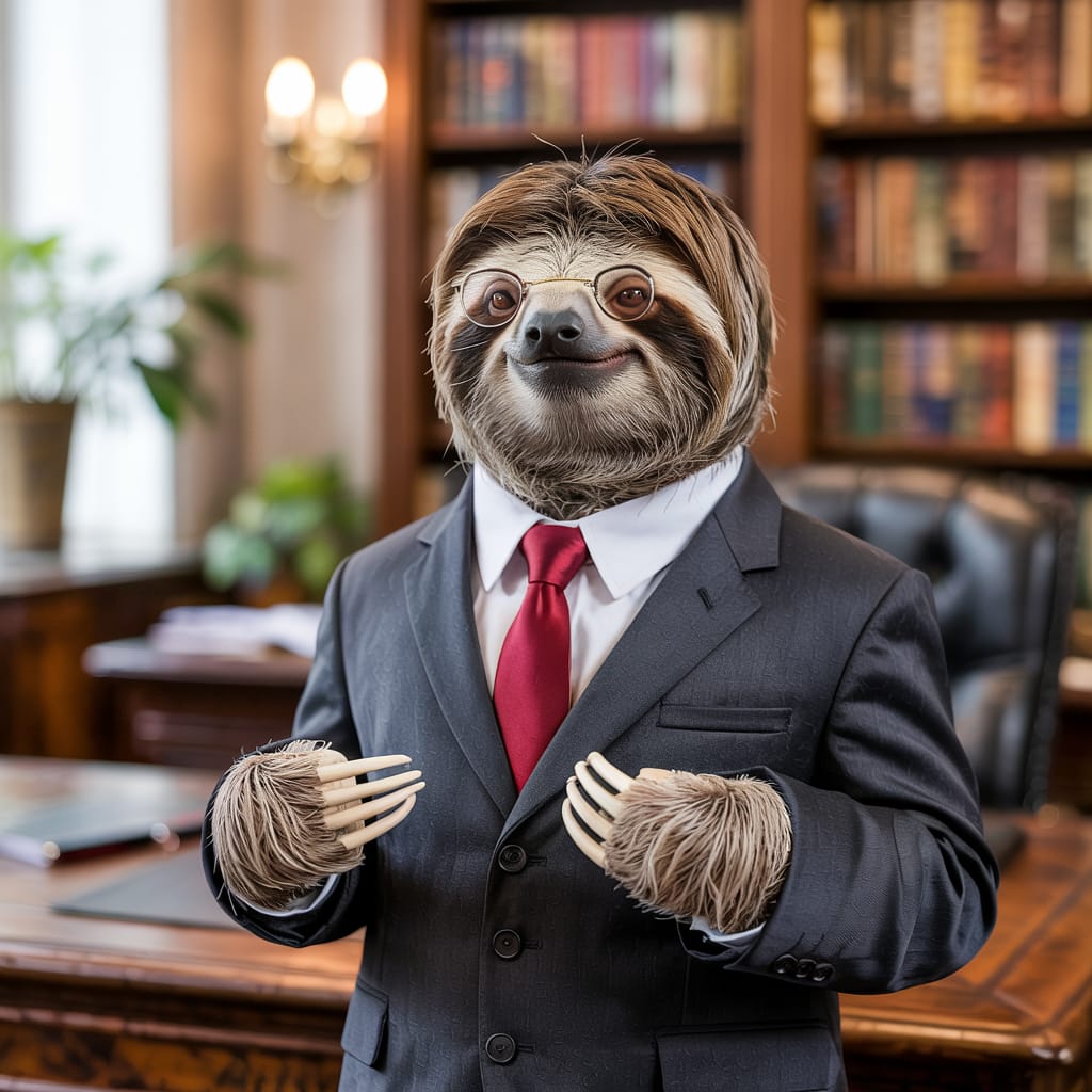 A professional sloth.